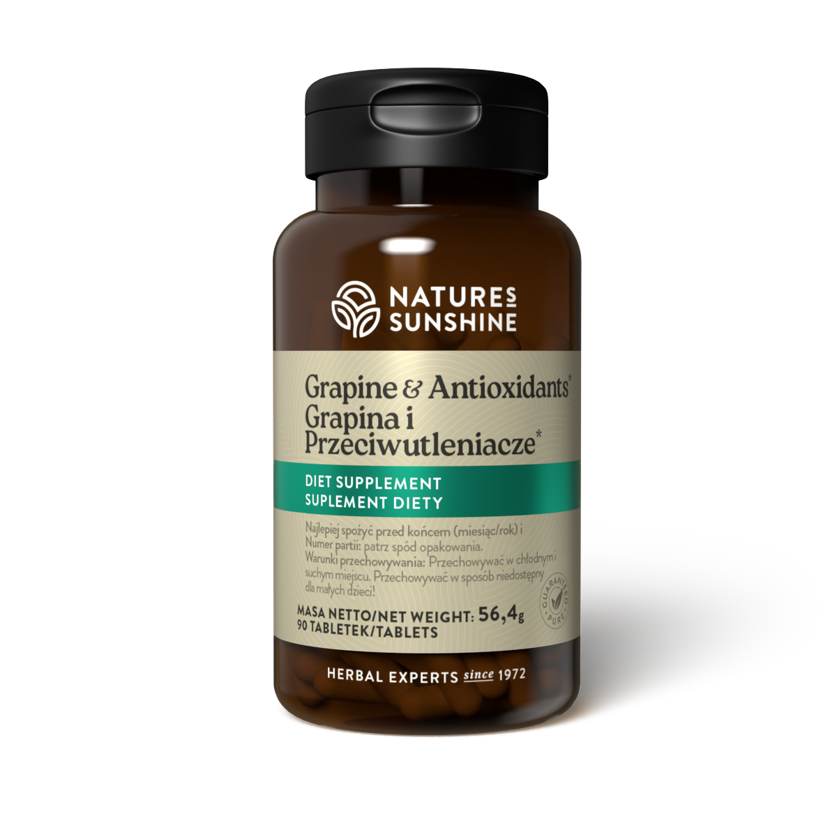 Grapina i przeciwutleniacze (90 tabl.) | NSP Nature’s Sunshine