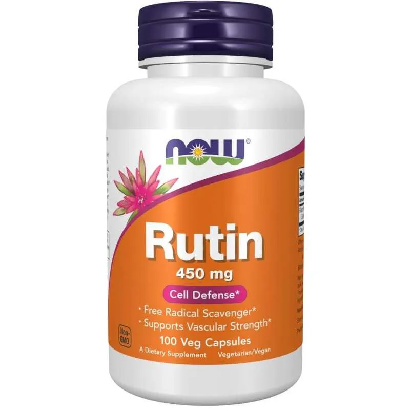 Rutin 450 mg Rutyna (100 kaps.) | NOW Foods
